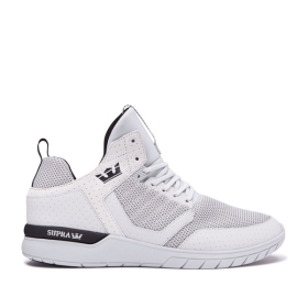 Supra Mens METHOD Cool Grey/Black/cool Grey High Top Shoes | CA-28616